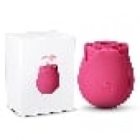 RoseBud 10 Function Clitoral Sucking Vibrating Silicone Rechargeable RED
